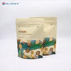 Heat Sealed Protein Powder Ziplockk Packaging Bag Snack Nuts Matte Stand Up Food Bag