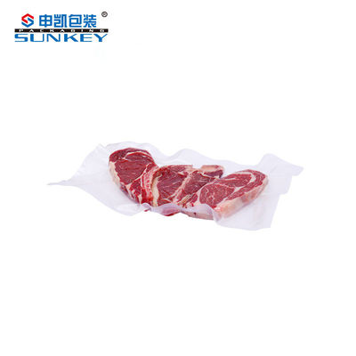 Sacchetto trasparente per l'imballaggio della carne per arrostire, riciclabile a prova di perdite
